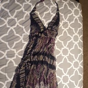 Purple/green Forever 21 dress